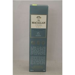 750ML BOTTLE OF THE MACALLAN HIGHLAND SINGLE MALT