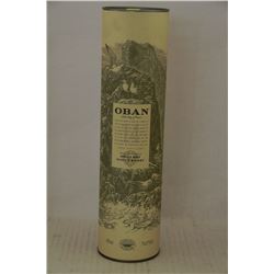 750ML BOTTLE OF OBAN WEST HIGHLAND SINGLE MALT