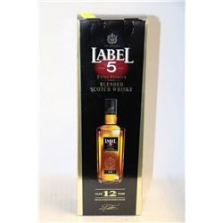 750ML BOTTLE OF LABEL 5 EXTRA PREMIUM BLENDED