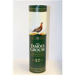 750ML BOTTLE OF THE FAMOUS GROUSE 100% BLENDED