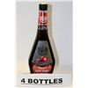 Image 1 : 4 BOTTLES OF MCGUINNESS CHERRY BRANDY