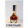 Image 1 : 3 BOTTLES OF COURVOISIER COGNAC