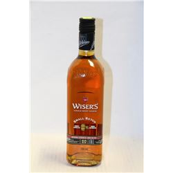 750ML BOTTLE OF WISER'S CANADIAN WHISKY