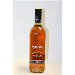 750ML BOTTLE OF WISER'S CANADIAN WHISKY