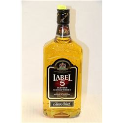 750ML BOTTLE OF LABEL 5 BLENDED SCOTCH WHISKY