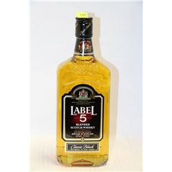 750ML BOTTLE OF LABEL 5 BLENDED SCOTCH WHISKY