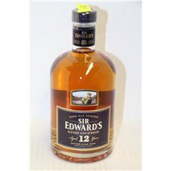 750ML BOTTLE OF SIR EDWARDS BLENDED SCOTCH WHISKY