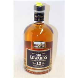 750ML BOTTLE OF SIR EDWARDS BLENDED SCOTCH WHISKY