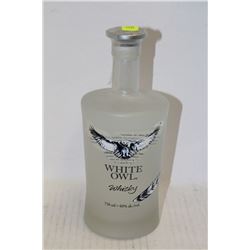 750ML BOTTLE OF WHITE OWL WHISKY