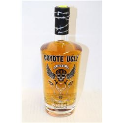 750ML BOTTLE OF COYOTE UGLY CANADIAN WHISKY