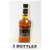 Image 1 : 3 BOTTLES OF ALBERTA PREMIUM CANADIAN RYE WHISKY