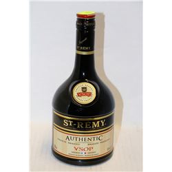 750ML BOTTLE OF ST-REMY AUTHENTIC FRENCH BRANDY