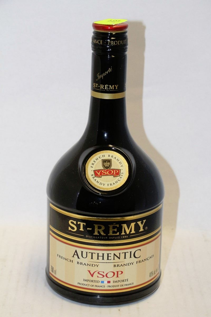750ML BOTTLE OF STREMY AUTHENTIC FRENCH BRANDY