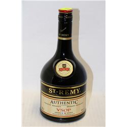 750ML BOTTLE OF ST-REMY AUTHENTIC FRENCH BRANDY