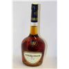 Image 1 : 750ML BOTTLE OF COURVOISIER COGNAC