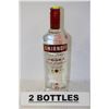 Image 1 : 2 BOTTLES OF SMIRNOFF TRIPLE DISTILLED VODKA