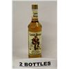 Image 1 : 2 BOTTLES OF CAPTAIN MORGAN ORIGINAL SPICED RUM