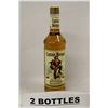 Image 1 : 2 BOTTLES OF CAPTAIN MORGAN ORIGINAL SPICED RUM
