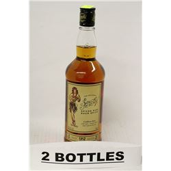 2 BOTTLES OF SAILOR JERRY SPICED RUM