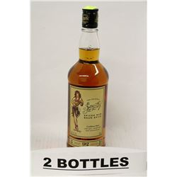 2 BOTTLES OF SAILOR JERRY SPICED RUM