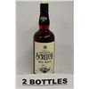 Image 1 : 2 BOTTLES OF FAMOUS NEWFOUNDLAND SCREECH RUM