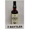 Image 1 : 2 BOTTLES OF FAMOUS NEWFOUNDLAND SCREECH RUM