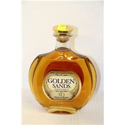 750ML BOTTLE OF GOLDEN SANDS XO SPICED RUM