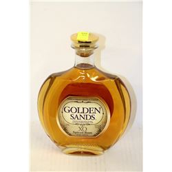 750ML BOTTLE OF GOLDEN SANDS XO SPICED RUM