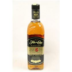 750ML BOTTLE OF FLOR DE CANA BLACK LABEL RUM