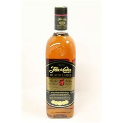 1L BOTTLE OF FLOR DE CANA BLACK LABEL RUM
