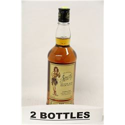 2 BOTTLES OF SAILOR JERRY SPICED RUM