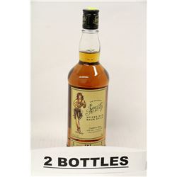 2 BOTTLES OF SAILOR JERRY SPICED RUM