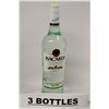 Image 1 : 3 BOTTLES OF BACARDI SUPERIOR ORIGINAL RUM