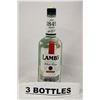 Image 1 : 3 BOTTLES OF LAMB'S WHITE RUM