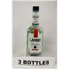 Image 1 : 3 BOTTLES OF LAMB'S WHITE RUM