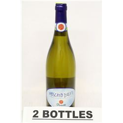 2 BOTTLES OF FIORETTI MOSCATO D'ASTI WHITE WINE