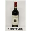 Image 1 : 4 BOTTLES OF NIPOZZANO CHIANTI RUFINA 2010
