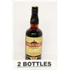 Image 1 : 2 BOTTLES OF LEMON HART ORIGINAL RUM