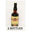 Image 1 : 2 BOTTLES OF LEMON HART ORIGINAL RUM