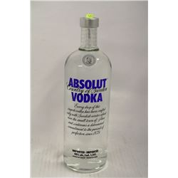 1.14L BOTTLE OF ABSOLUT VODKA