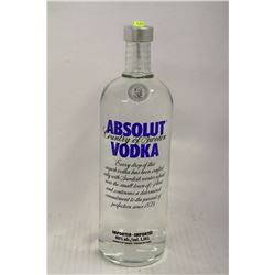 1.14L BOTTLE OF ABSOLUT VODKA