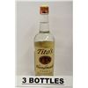 Image 1 : 3 BOTTLES OF TITO'S HANDMADE VODKA