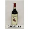 Image 1 : 3 BOTTLES OF GABBIANO CHIANTI 2013 RED WINE