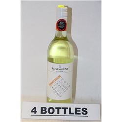 4 BOTTLES OF ROSEMOUNT ESTATE TAMINER-RIESLING