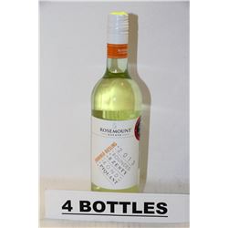 4 BOTTLES OF ROSEMOUNT ESTATE TAMINER-RIESLING