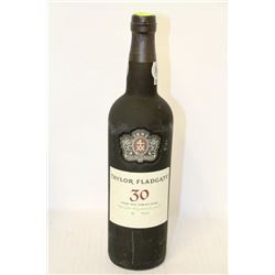 ONE 750ML  BOTTLE OF TAYLOR FLADGATE 30 YEAR OLD