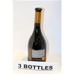 3 BOTTLES OF J.P. CHENET 2011 MALBEC RED WINE