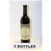 Image 1 : 3 BOTTLES OF THE DREAMING TREE CALIFORNIA RED WINE