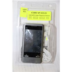 NEW COBY 8GB MP3,VIDEO,PLAYER AND CAMERA