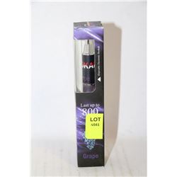 800 PUFF DISPOSABLE ELECTRONIC HOOKAH:GRAPE